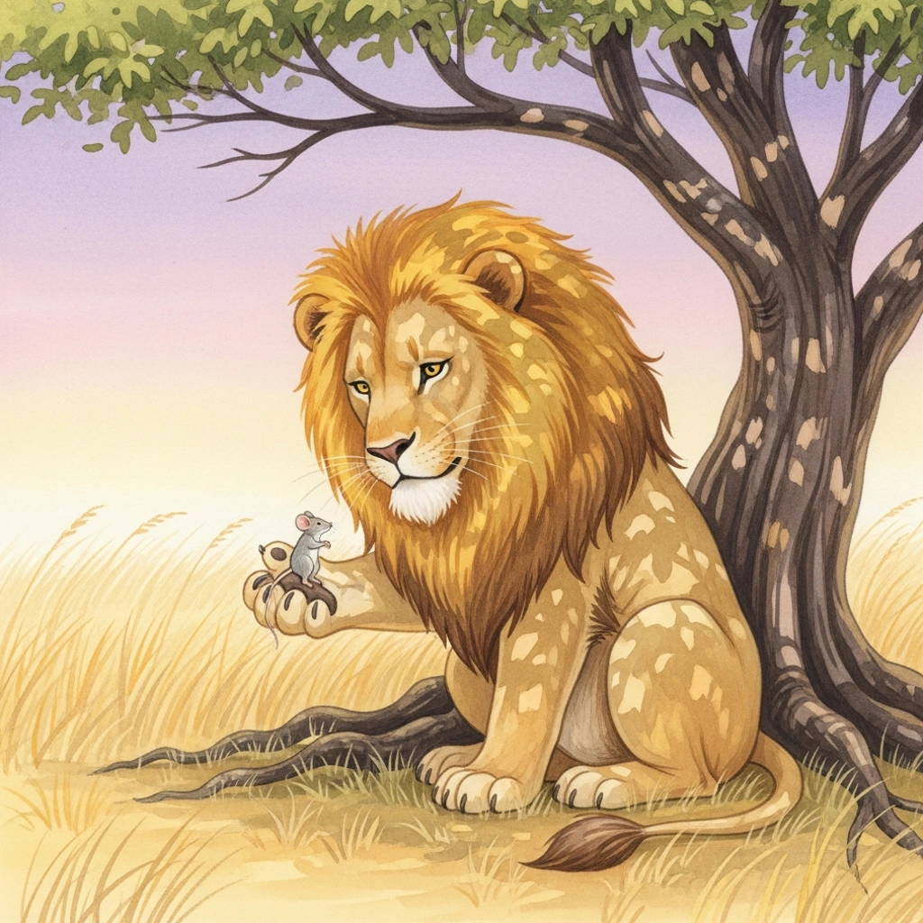 Le Lion et la Souris